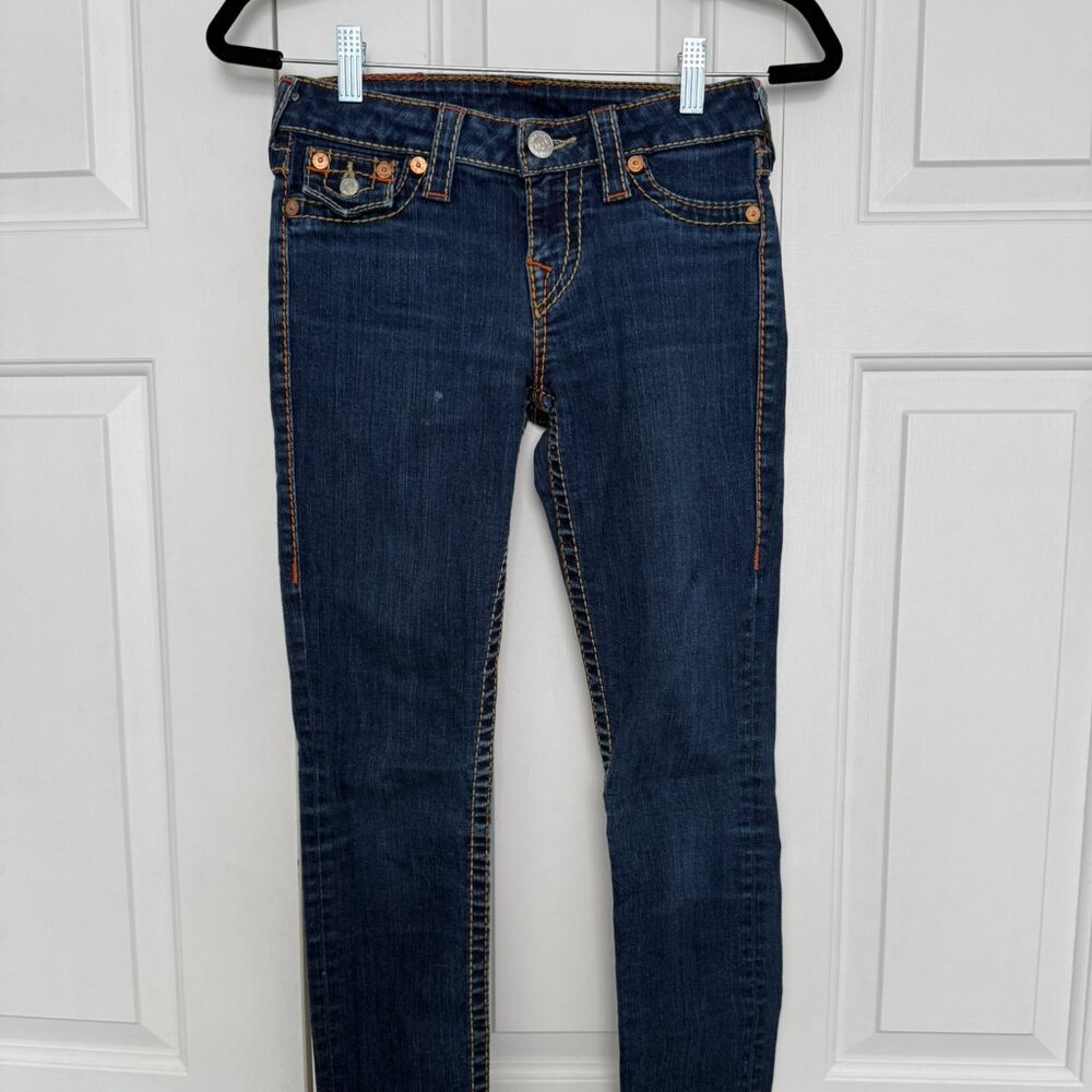 True Religion Super Skinny Jeans – 25 (Mid Rise)